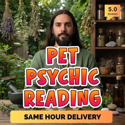 Pet Psychic Reading | Animal Communicator | Dog & Cat Tarot Reading | Deceased Pet Mediumship | Rainbow Bridge Message | What Is My Pet