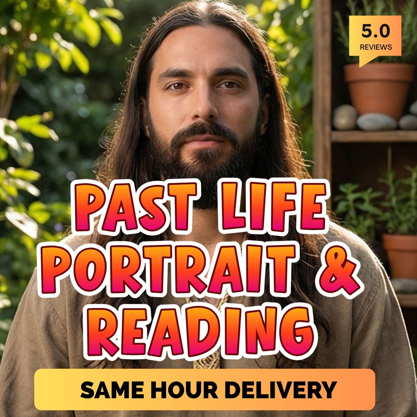 Past Life Portrait & Reading | Who Were You? | Reincarnation Psychic Art | Past Life Regression Story | Karmic Lessons | Digital Drawing